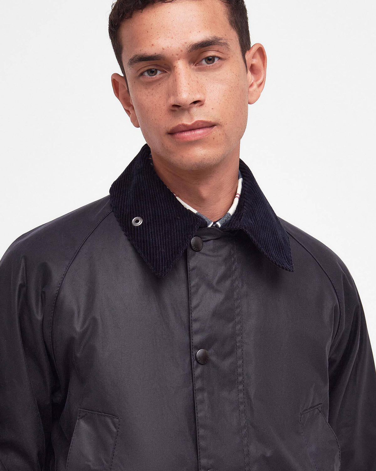 Barbour Heritage Bedale® Waxed Jacket - Navy | Barbour Jackets & Coats | JEANSTORE