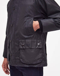 Barbour Heritage Bedale® Waxed Jacket - Navy | Barbour Jackets & Coats | JEANSTORE