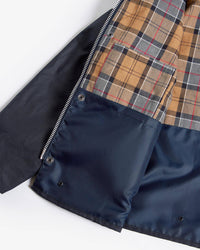 Barbour Heritage Spey Slim Waxed Jacket - Navy
