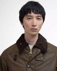 Barbour Heritage Spey Slim Waxed Jacket - Beech
