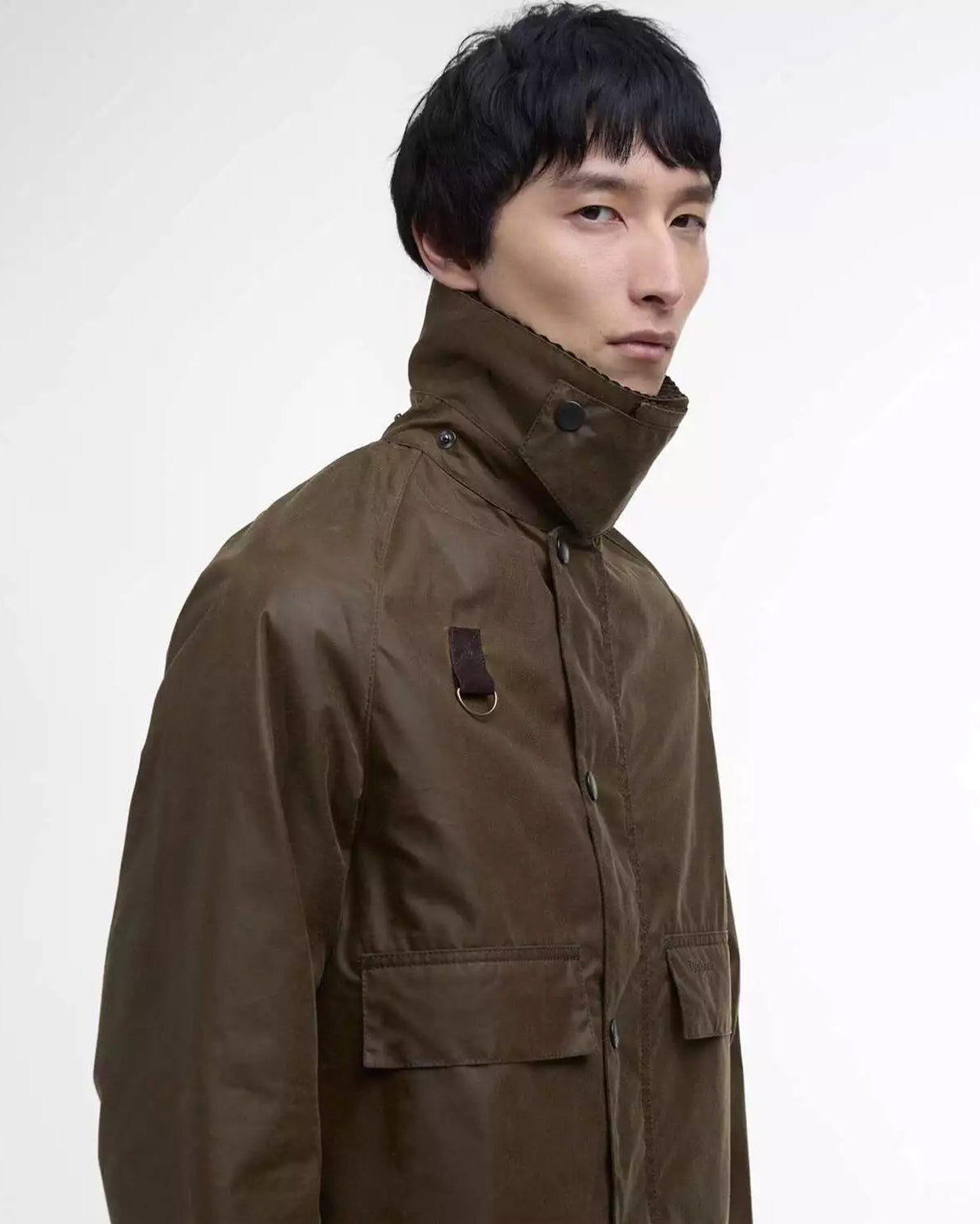 Barbour Heritage Spey Slim Waxed Jacket - Beech