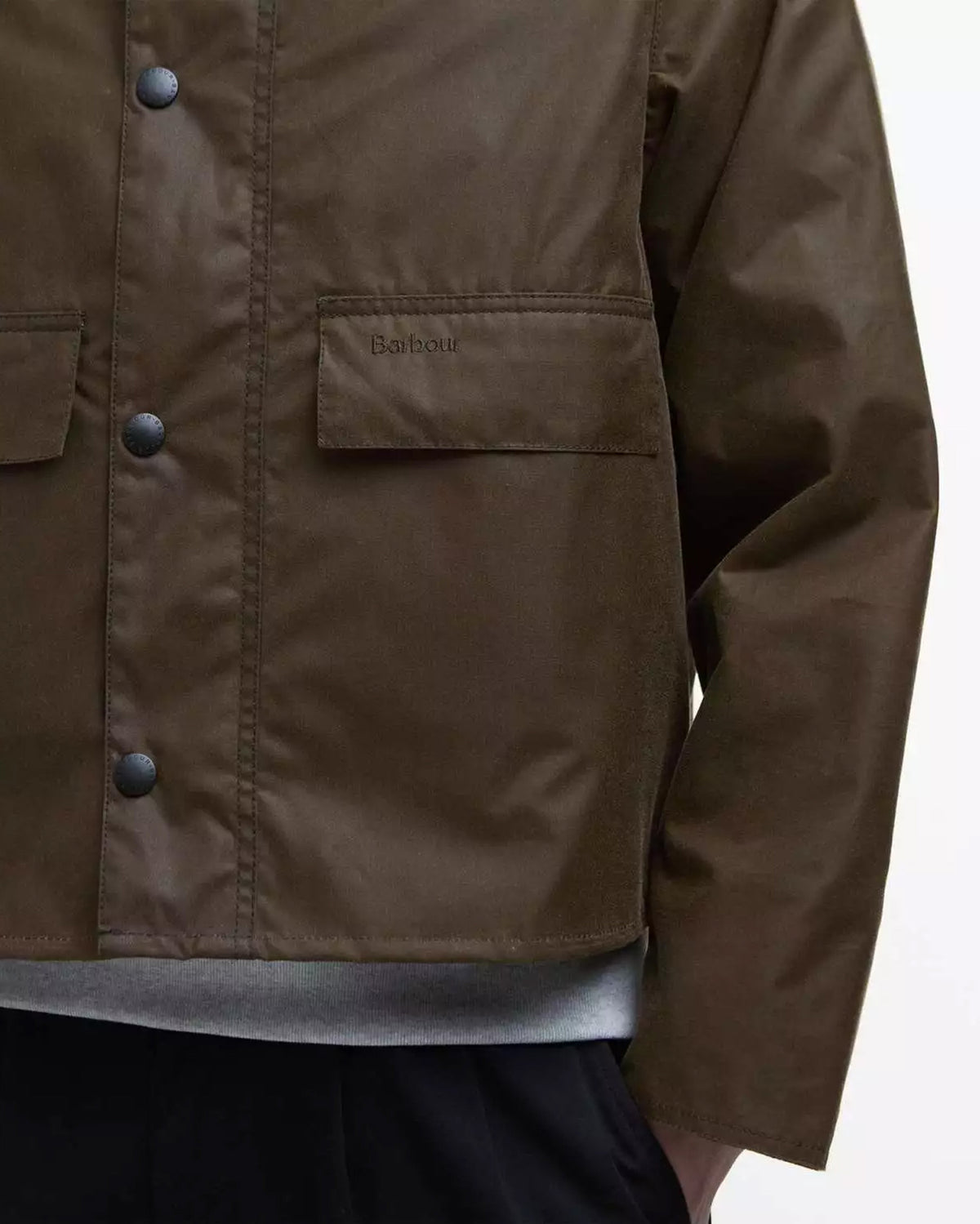 Barbour Heritage Spey Slim Waxed Jacket - Beech