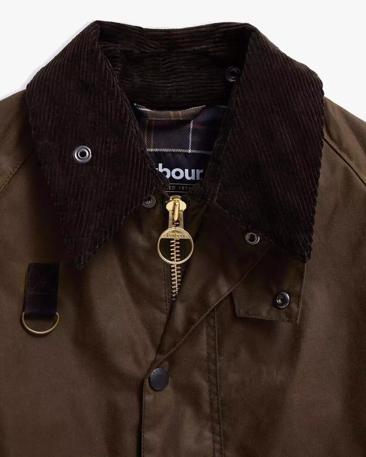 Barbour Heritage Spey Slim Waxed Jacket - Beech