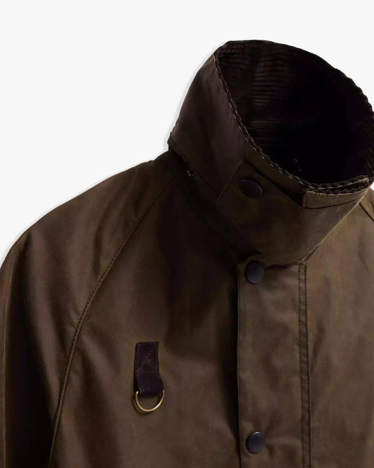 Barbour Heritage Spey Slim Waxed Jacket - Beech
