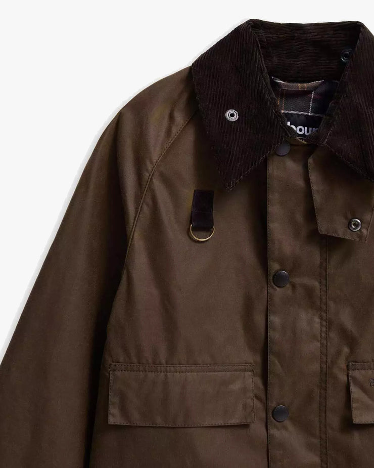 Barbour Heritage Spey Slim Waxed Jacket - Beech