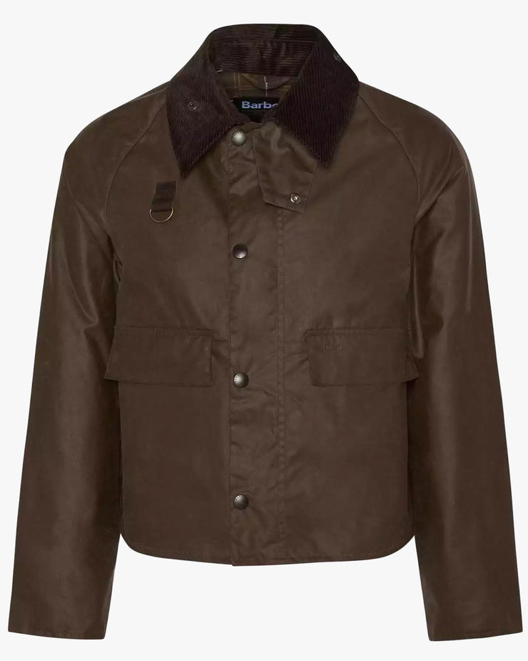 Barbour Heritage Spey Slim Waxed Jacket - Beech