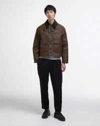 Barbour Heritage Spey Slim Waxed Jacket - Beech