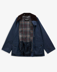 Barbour Heritage Oversized Bedale Waxed Jacket - Washed Cobalt | Barbour Jackets & Coats | JEANSTORE