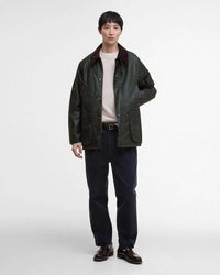 Barbour Heritage Oversized Bedale Waxed Jacket - Sage