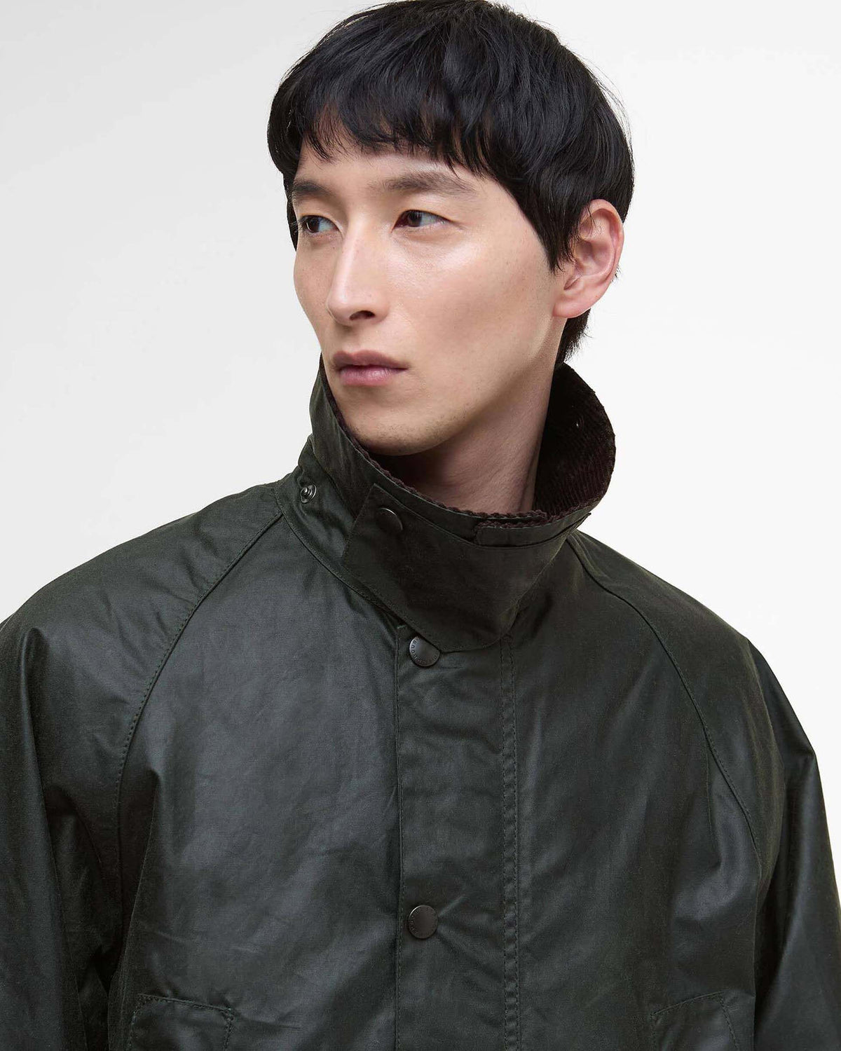 Barbour Heritage Oversized Bedale Waxed Jacket - Sage