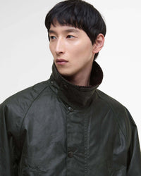 Barbour Heritage Oversized Bedale Waxed Jacket - Sage