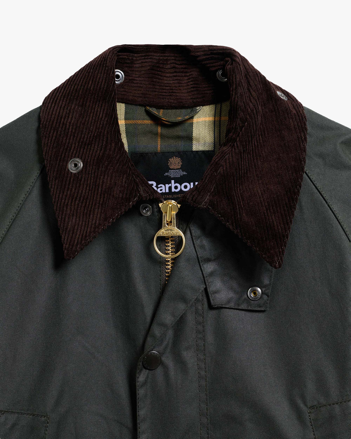 Barbour Heritage Oversized Bedale Waxed Jacket - Sage