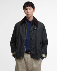 Barbour Heritage Modified Transport Waxed Jacket - Sage