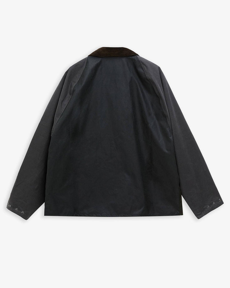 Barbour Heritage Patchwork Transport Waxed Jacket - Sage Multi