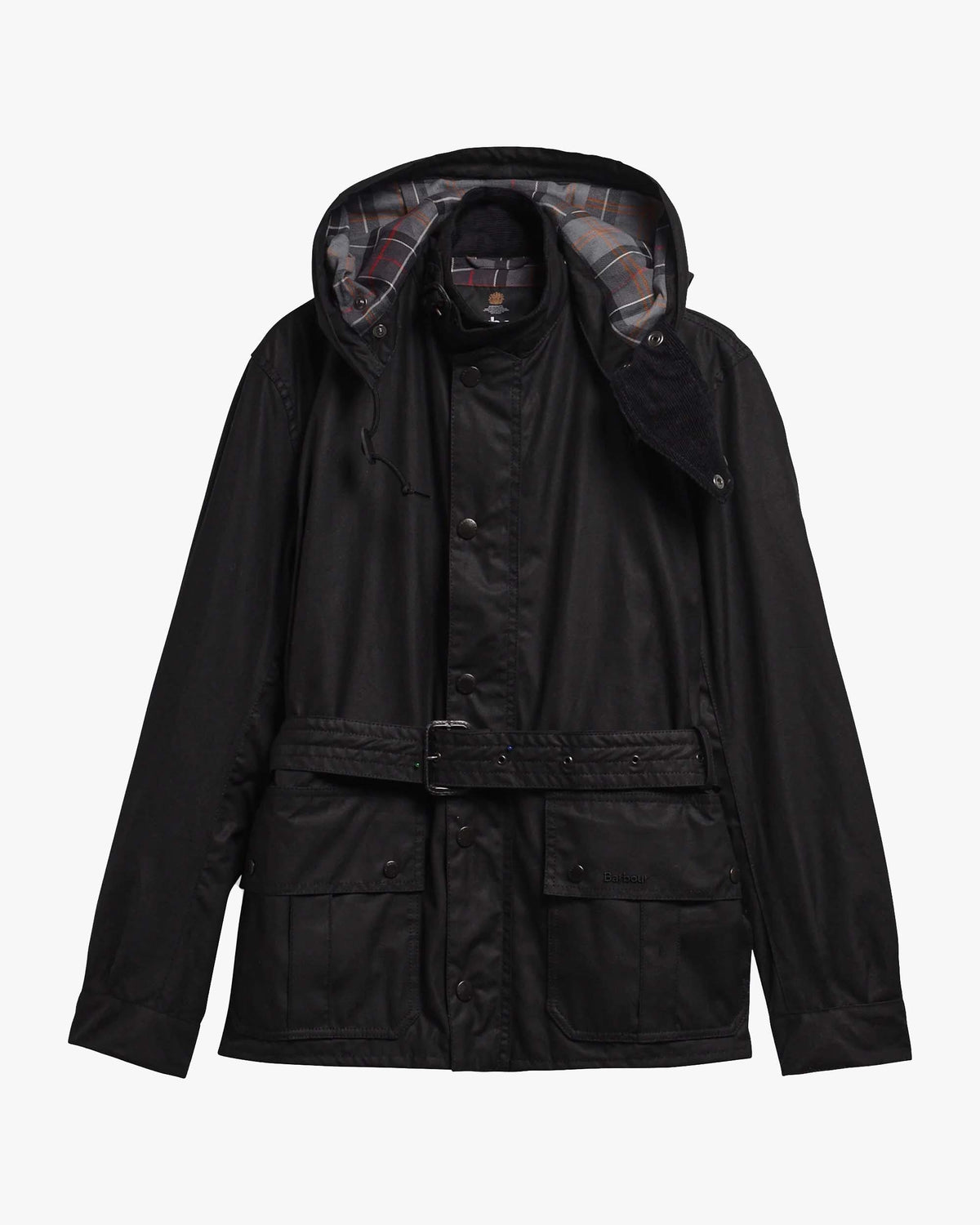 Barbour Heritage Ursula Waxed Jacket - Black