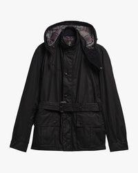 Barbour Heritage Ursula Waxed Jacket - Black