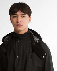 Barbour Heritage Ursula Waxed Jacket - Black