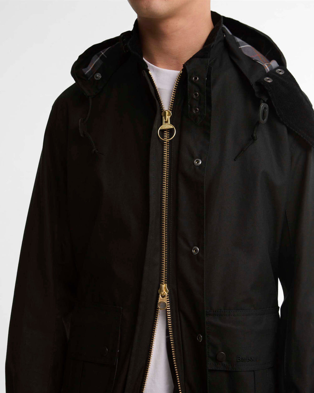 Barbour Heritage Ursula Waxed Jacket - Black