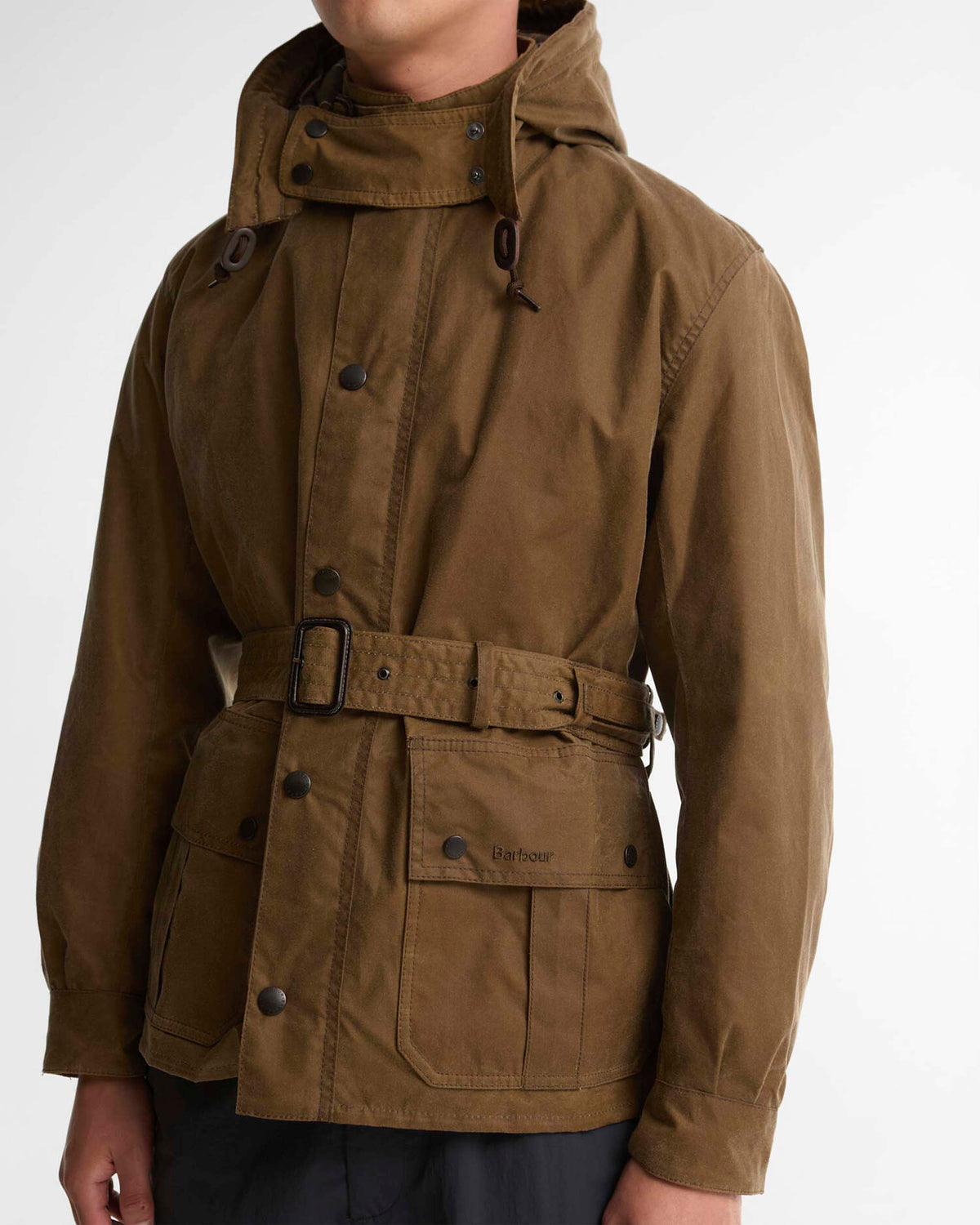 Barbour Heritage Ursula Waxed Jacket - Sand