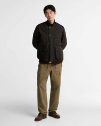 Barbour Heritage Modified Ursula Waxed Jacket - Dark Brown