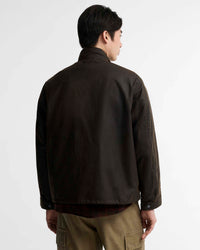 Barbour Heritage Modified Ursula Waxed Jacket - Dark Brown