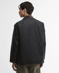 Barbour Heritage Modified Beaufort Spectator Waxed Jacket - Navy