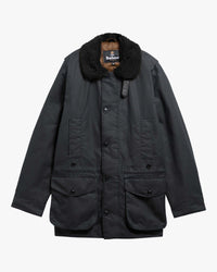 Barbour Heritage Winter Endurance Waxed Jacket - Navy