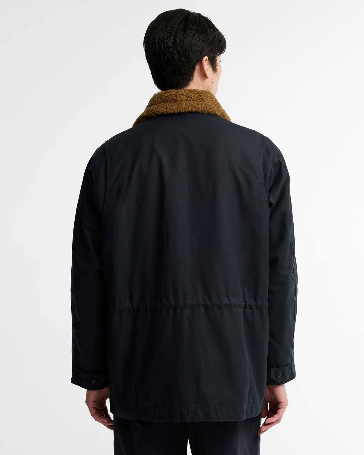 Barbour Heritage Winter Endurance Waxed Jacket - Navy