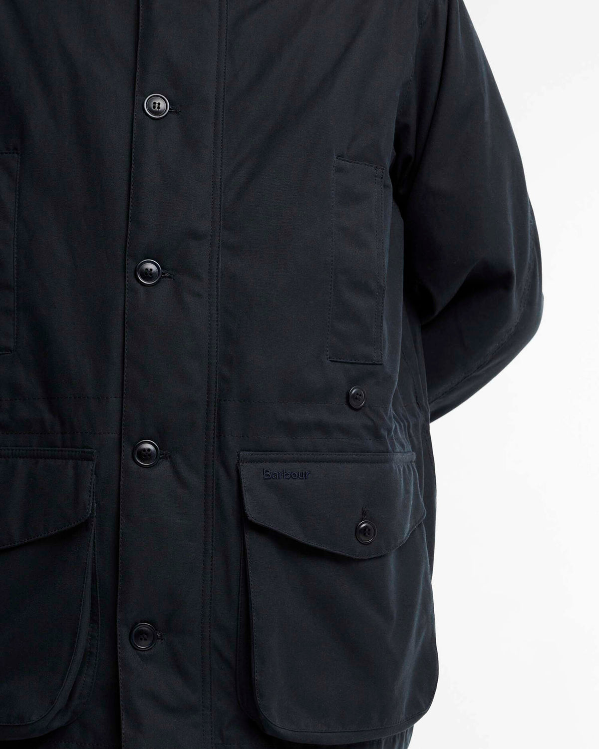 Barbour Heritage Winter Endurance Waxed Jacket - Navy