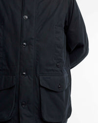 Barbour Heritage Winter Endurance Waxed Jacket - Navy