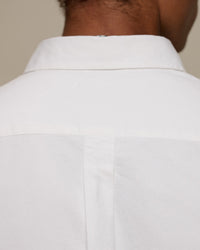 Merz b. Schwanen SHIRT19OX Button-Down Oxford Shirt - White