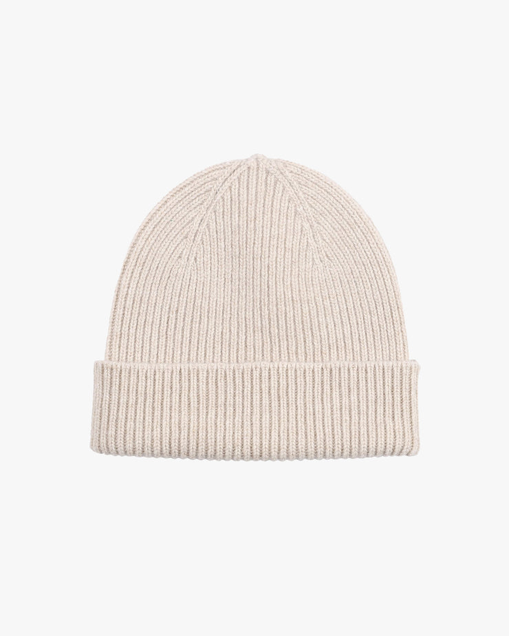 Colorful Standard Merino Wool Beanie - Ivory White