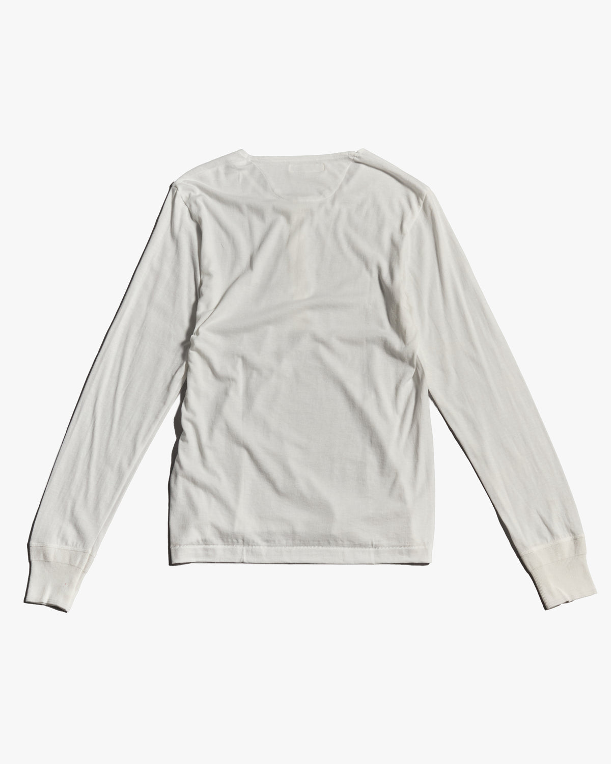 Merz b. Schwanen 102 4.6oz Loopwheeled Henley - White