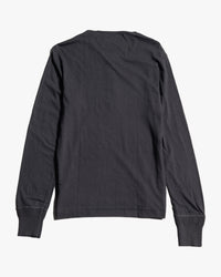 Merz b. Schwanen Originals 102 Loopwheeled Henley - Charcoal | Merz b. Schwanen T Shirts | Jeanstore