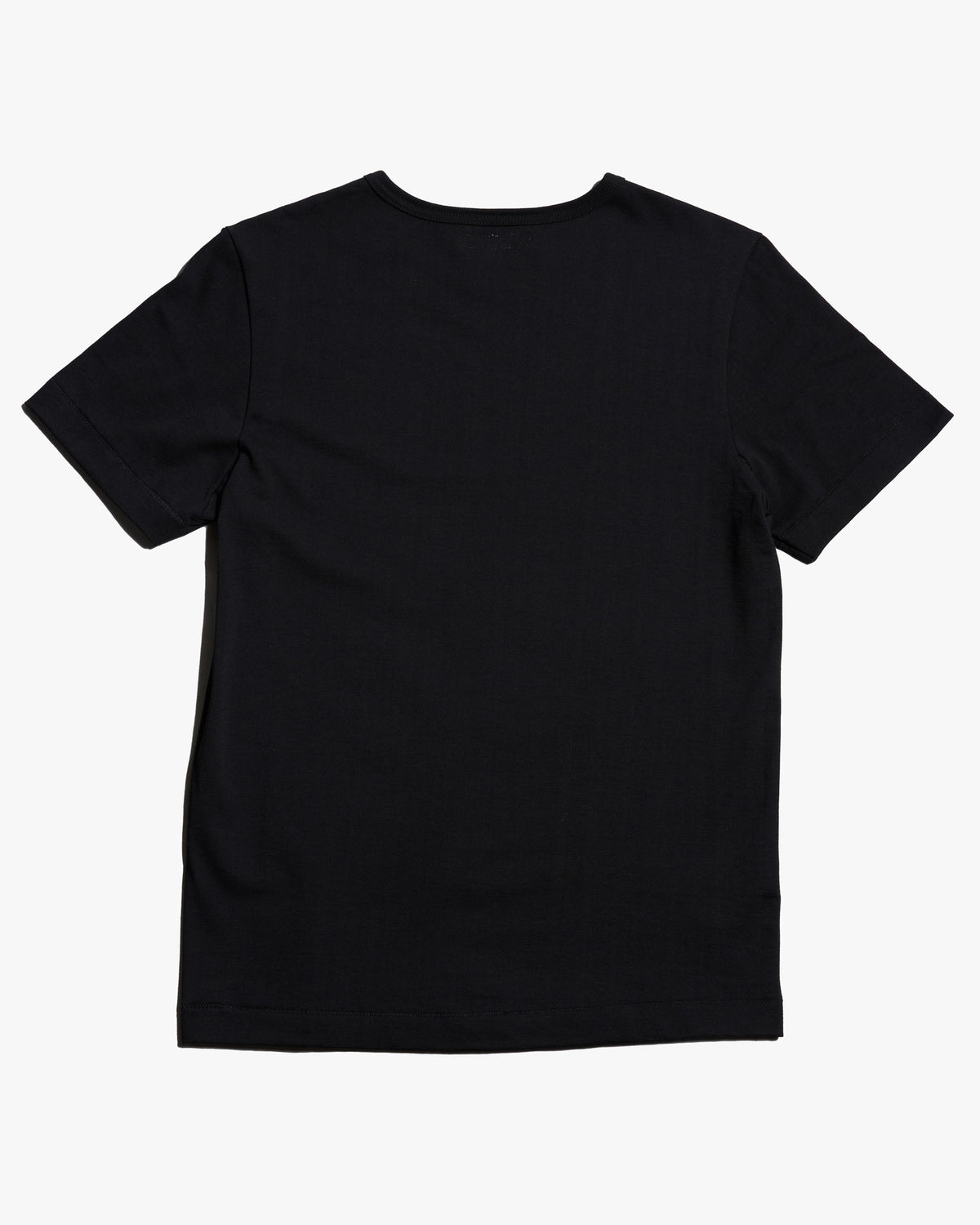 Merz b. Schwanen 215 7.2oz Classic Fit Loopwheeled Tee - Deep Black