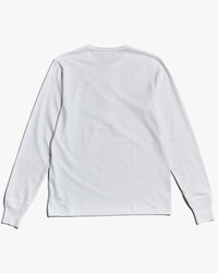 Merz b. Schwanen 2M06 6.8oz Classic Fit Sturdy Jersey L/S Henley - White