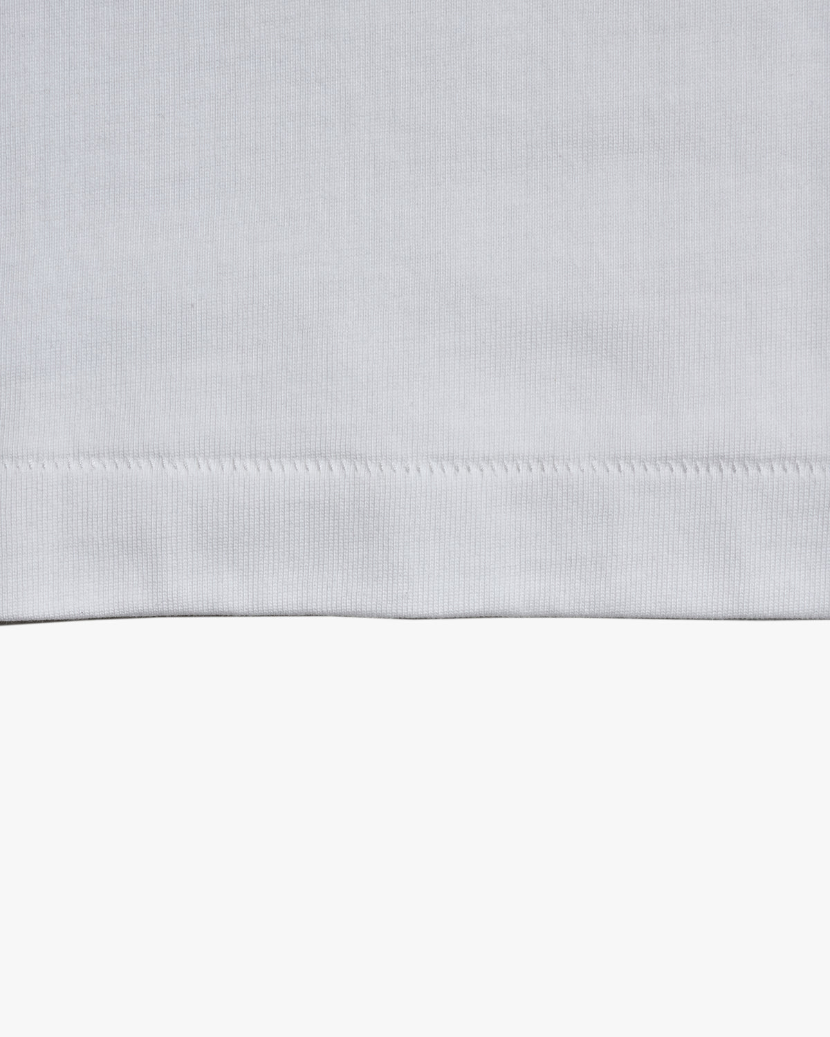 Merz b. Schwanen 2M06 6.8oz Classic Fit Sturdy Jersey L/S Henley - White