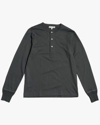 Merz b. Schwanen Good Originals 2M06 6.8oz Classic Fit Sturdy Jersey L/S Henley - Forest