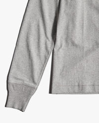 Merz b. Schwanen Originals 2M06 Classic Fit Sturdy Jersey L/S Henley - Grey Melange