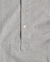 Merz b. Schwanen Originals 2M06 Classic Fit Sturdy Jersey L/S Henley - Grey Melange