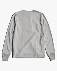 Merz b. Schwanen Originals 2M06 Classic Fit Sturdy Jersey L/S Henley - Grey Melange