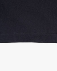 Merz b. Schwanen 2M06 6.8oz Classic Fit Sturdy Jersey L/S Henley - Deep Black