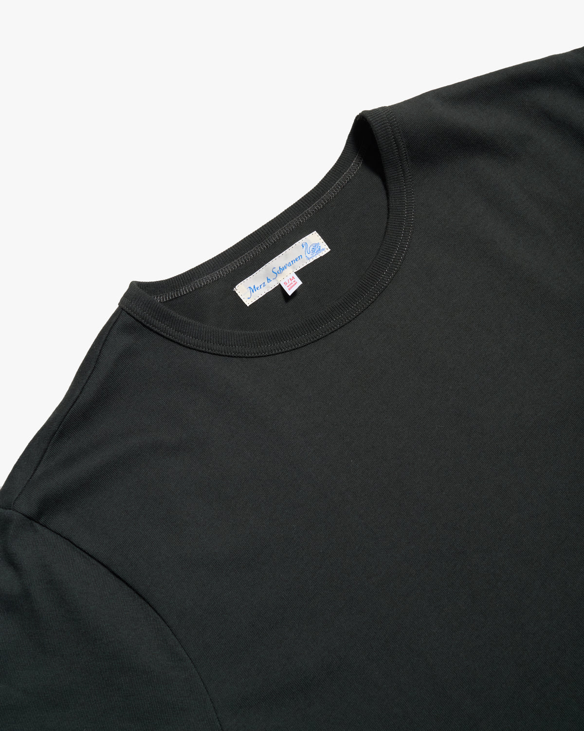 Merz b. Schwanen 2M15 6.8oz Classic Fit Sturdy Jersey Tee - Forest