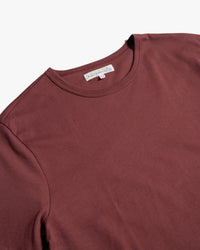 Merz b. Schwanen Originals 2M15 Classic Fit Sturdy Jersey Tee - Burgundy