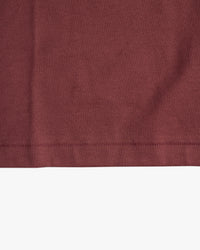 Merz b. Schwanen Originals 2M15 Classic Fit Sturdy Jersey Tee - Burgundy