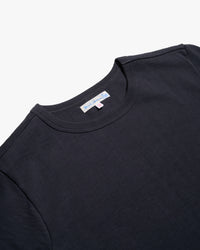 Merz b. Schwanen 2M15 6.8oz Classic Fit Sturdy Jersey Tee - Charcoal | Merz b. Schwanen T Shirts | JEANSTORE