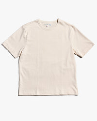 Merz b. Schwanen 2M15C Cropped Classic Fit 6.8oz Sturdy Jersey Tee - Nature
