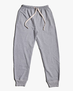 Merz b. Schwanen Good Originals 359 Loopwheeled Sweat Pants - Grey Melange