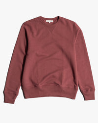 Merz b. Schwanen Originals 3M46 Vintage Loopback Fleece Sweatshirt - Burgundy