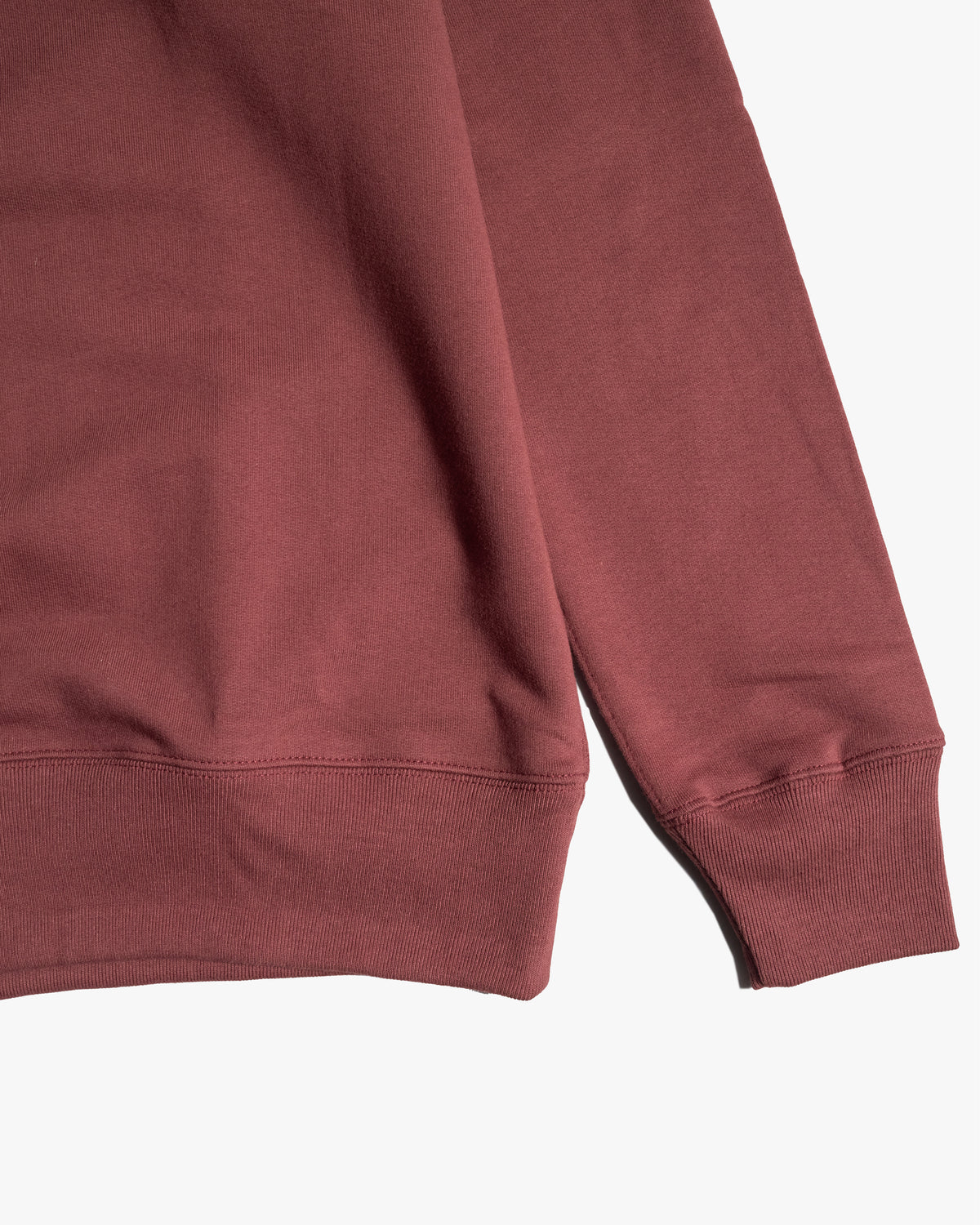 Merz b. Schwanen Originals 3M46 Vintage Loopback Fleece Sweatshirt - Burgundy